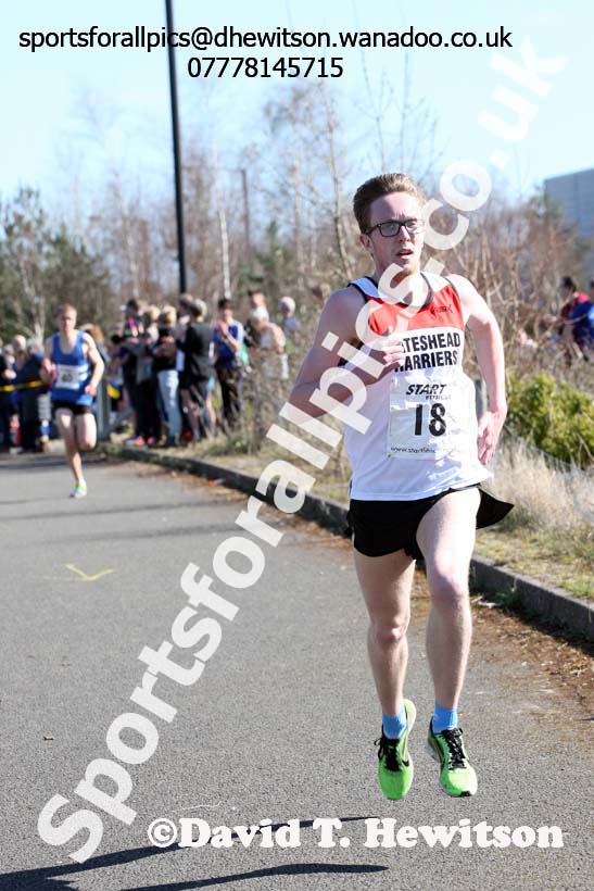Senior mens Elswick Harriers Good Friday Road Relays. Photo: David T. Hewitson/Sports for All Pics